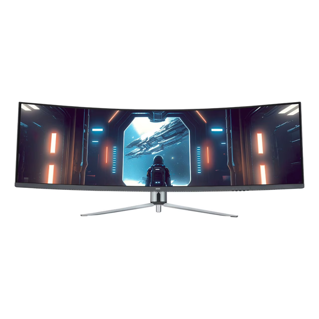 49" Onn 100133225 Curved 144Hz 1ms VA Gaming Monitor