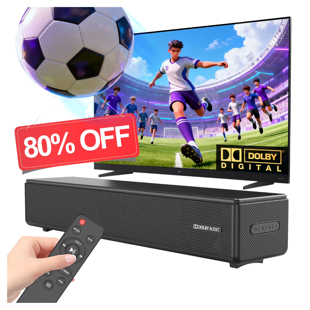 100W Bluetooth Soundbar With Dolby Digital