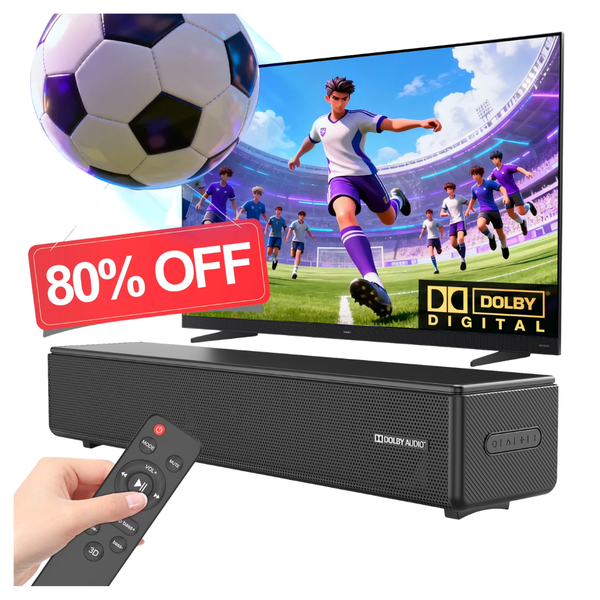 100W Bluetooth Soundbar With Dolby Digital