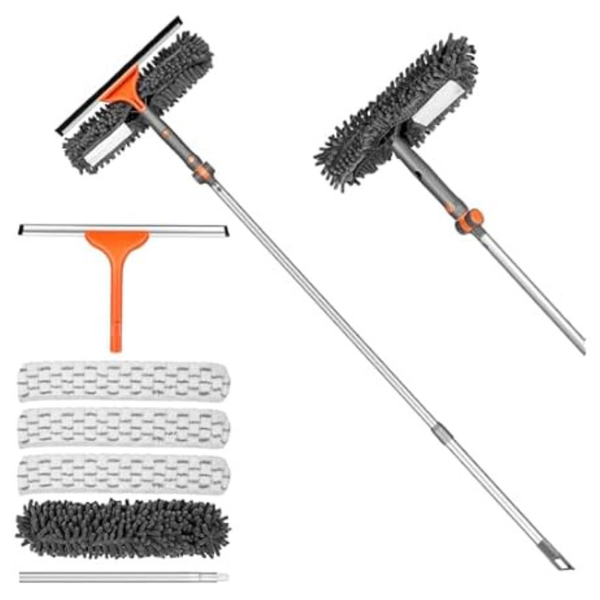 Chabatree 2-in-1 Window Squeegee Cleaner Set