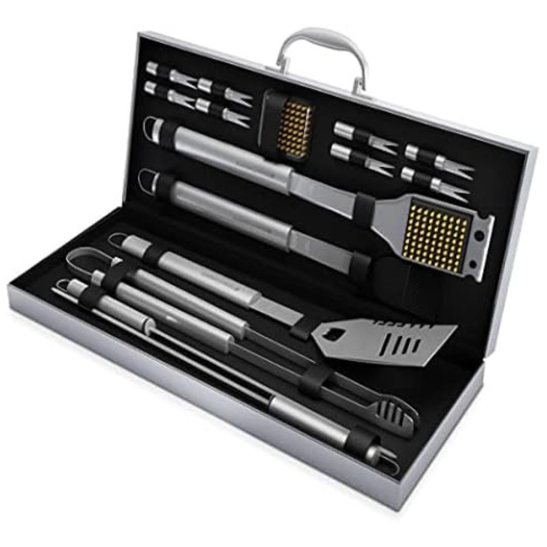 16-Piece Home Complete BBQ Grill Accessories Set