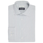 Jos A. Bank Tailored Fit Spread Collar Stripe Dress Shirt