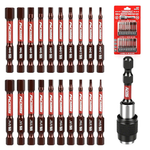 21-Piece 2.5" Hex Head Allen Wrench Drill Bit Set