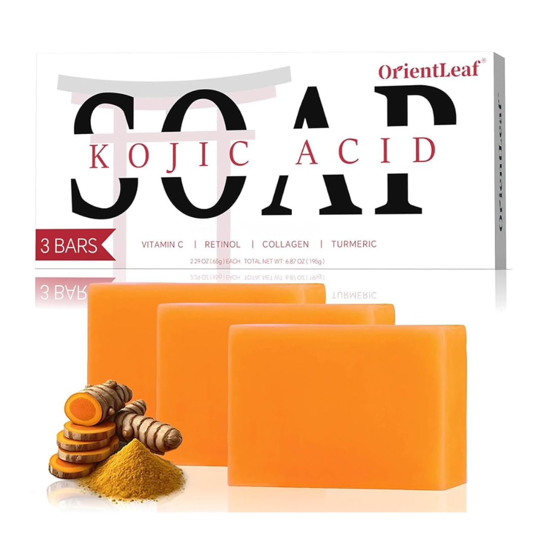 3-Pack Orientleaf Kojic Acid Soap Bars