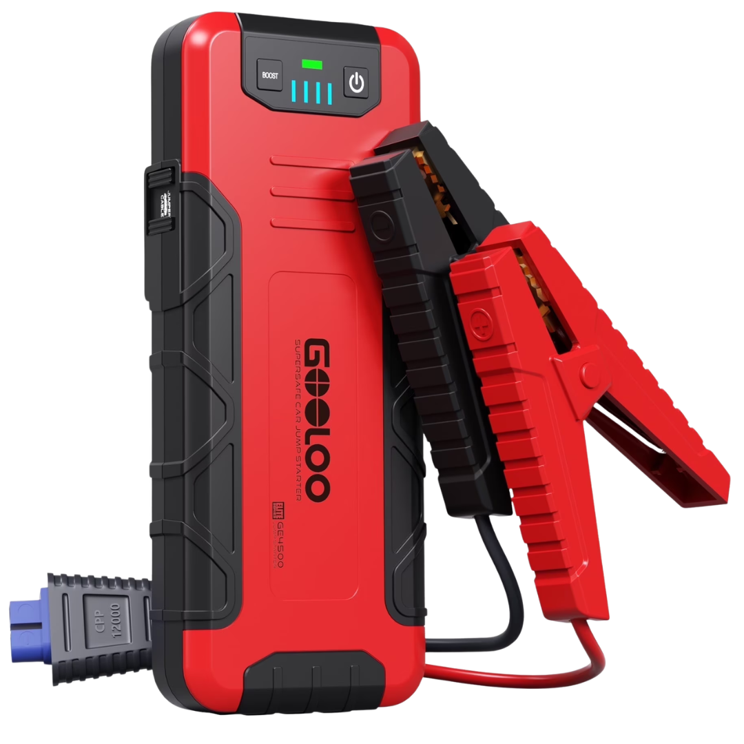 Gooloo 4500A Peak Jump Starter With USB Quick Charge