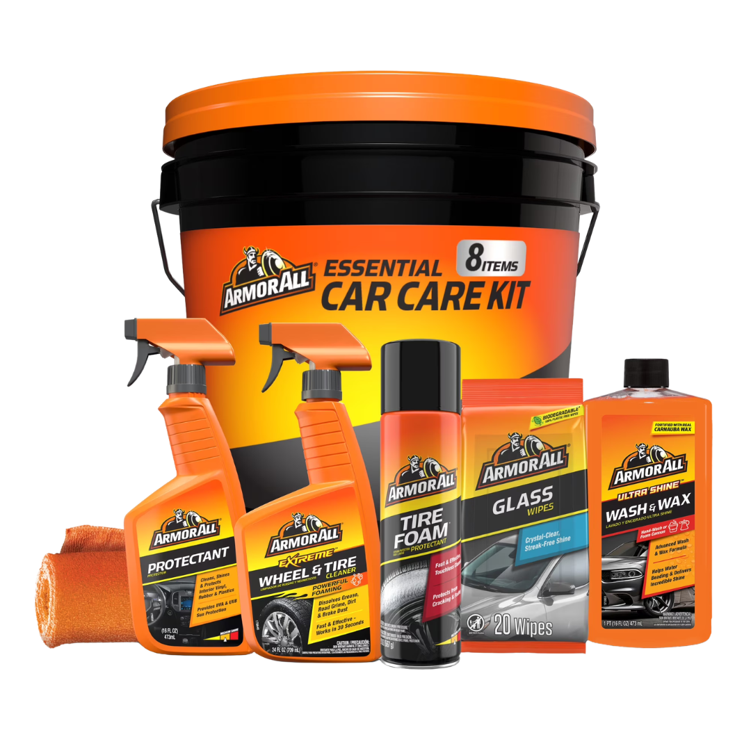 Armor All 8-Piece Essential Car Care Kit