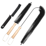 3-Pack Dryer Vent Cleaner Kit With Lint And Coil Brushes