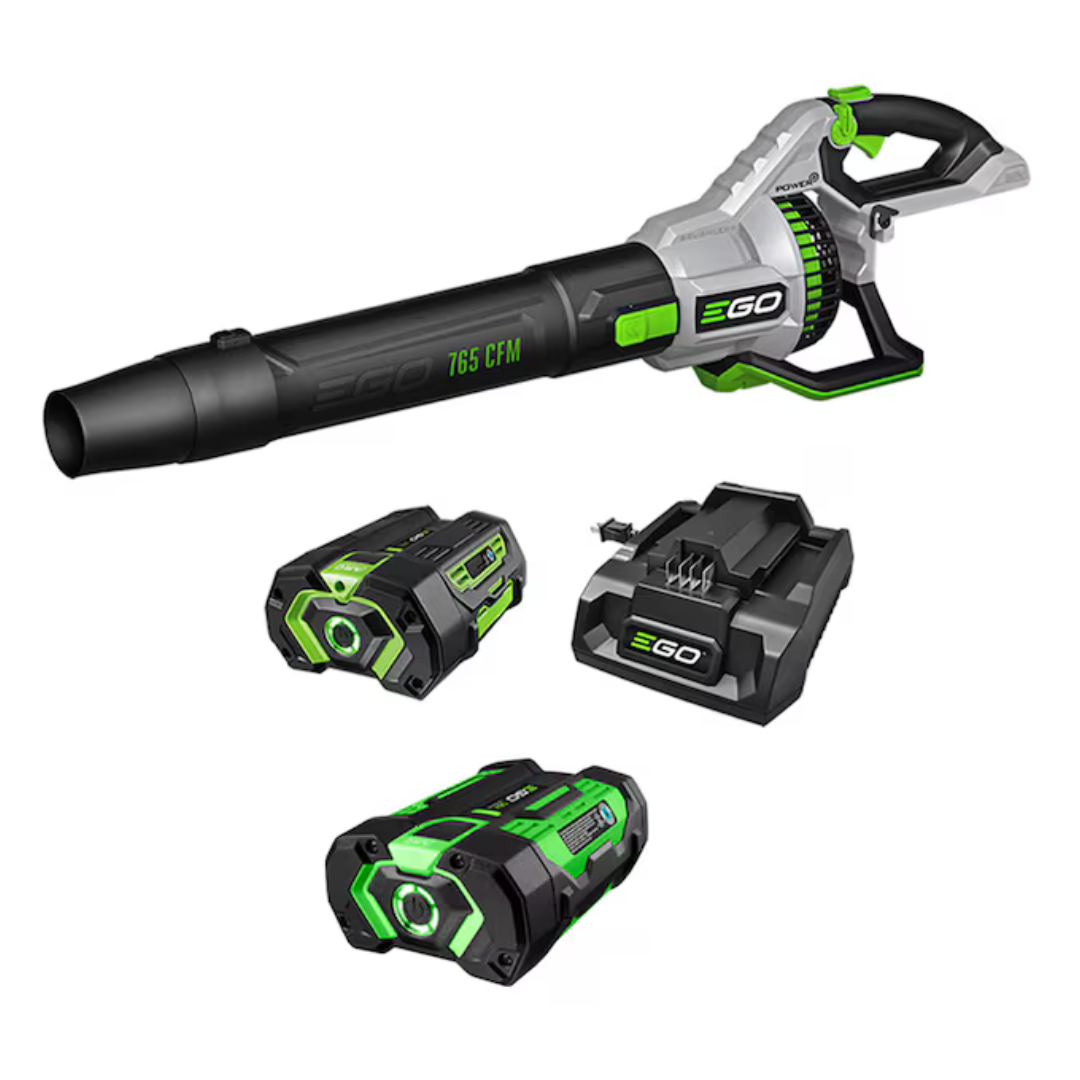 EGO Power+ 56V Brushless Cordless Leaf Blower With 5.0Ah & 2.5Ah Battery