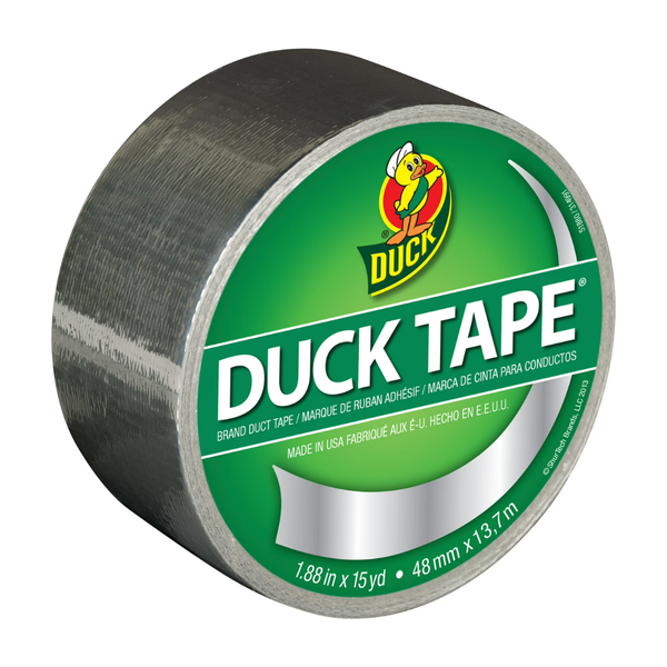 1.88" X 15 Yards Duck Brand Metallic Duct Tape (Chrome)