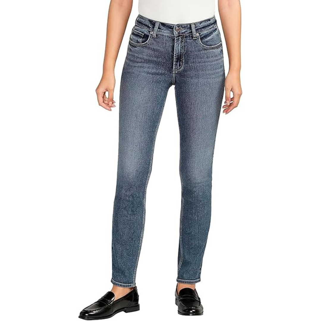 Women's Most Wanted Mid Rise Straight Leg Jeans