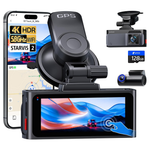 Pelsee S3 Touch 4K Front & Rear Dash Cam W/ Starvis 2 Sensor & 128Gb SD Card
