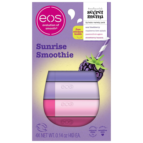 2-Count (4pk x 2ct) 0.14-Oz Eos Flavor Lab Secret Menu Lip Balm Gift Set