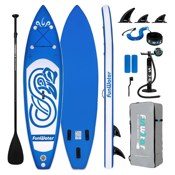 FunWater Inflatable Paddle Board With Accessories