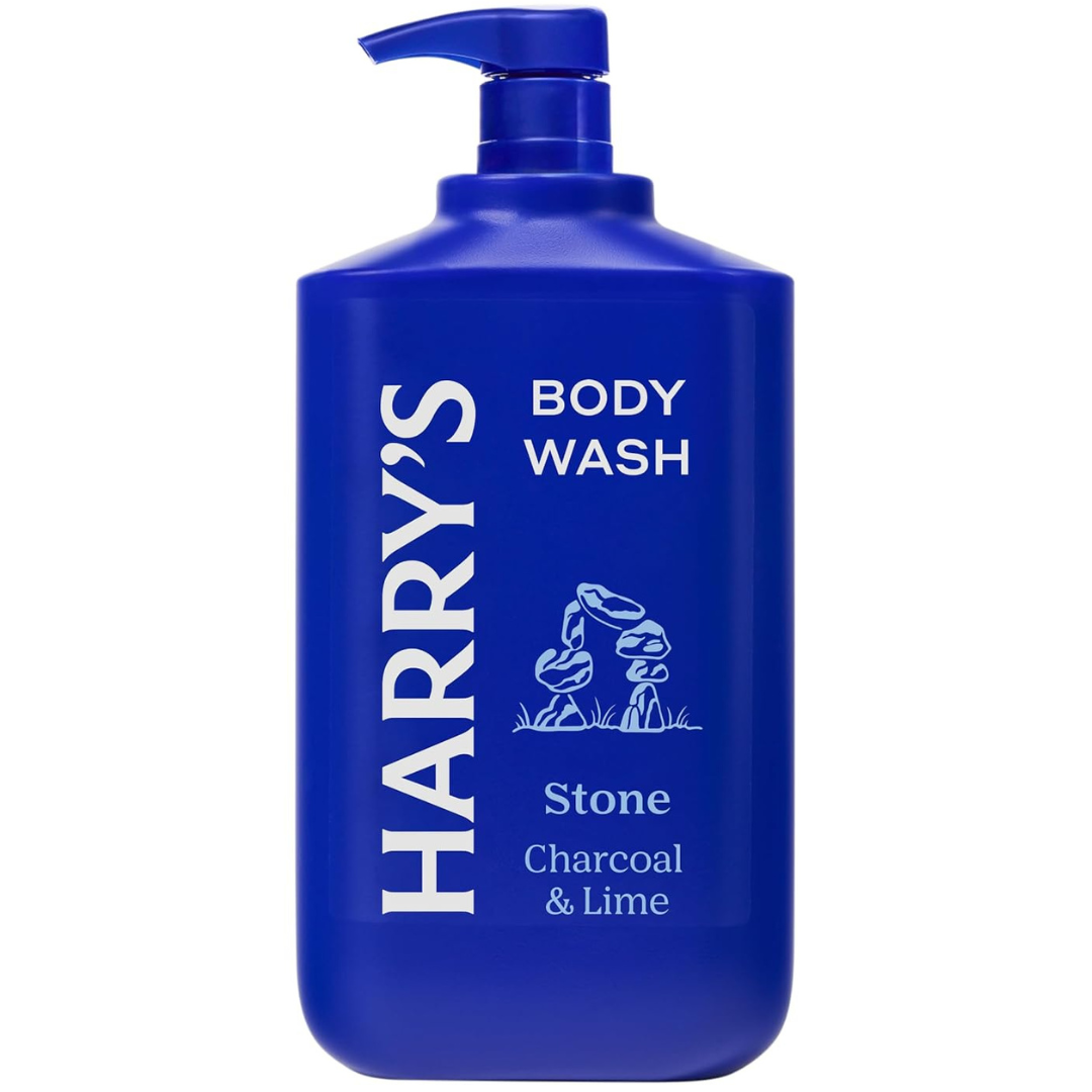 30 Fl Oz Harry's Men's Body Wash (Stone Charcoal & Lime)