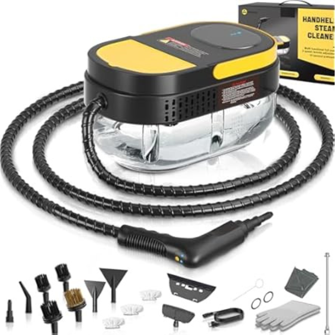 Portable Steamer For Cleaning With 11-Piece Accessories