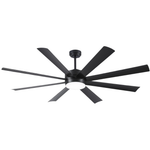 72" Qlodgat Ceiling Fans with Lights and Remote