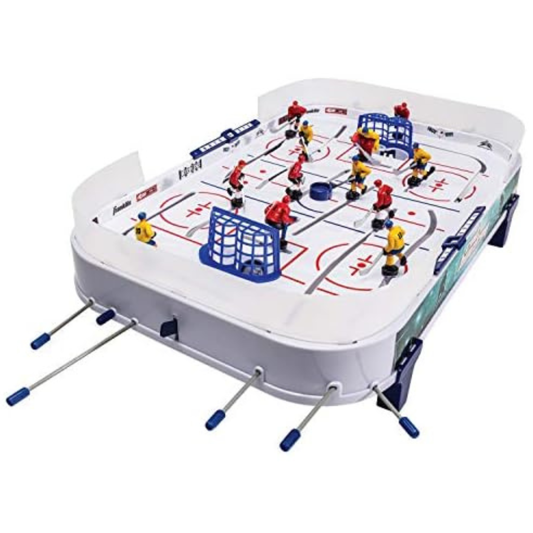 23.6" Franklin Sports Table Top Rod Hockey Game Set