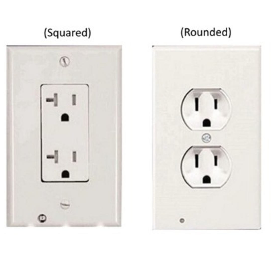 5-Pack BH Outlet Cover with Built-In LED Night Light