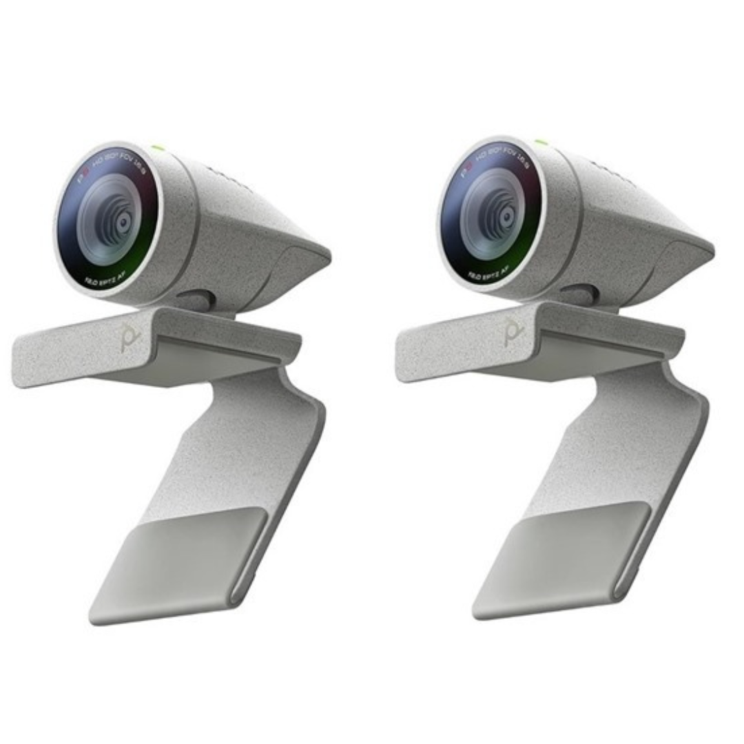 2-Pack Plantronics Poly Studio P5 Professional 1080p HD Webcam