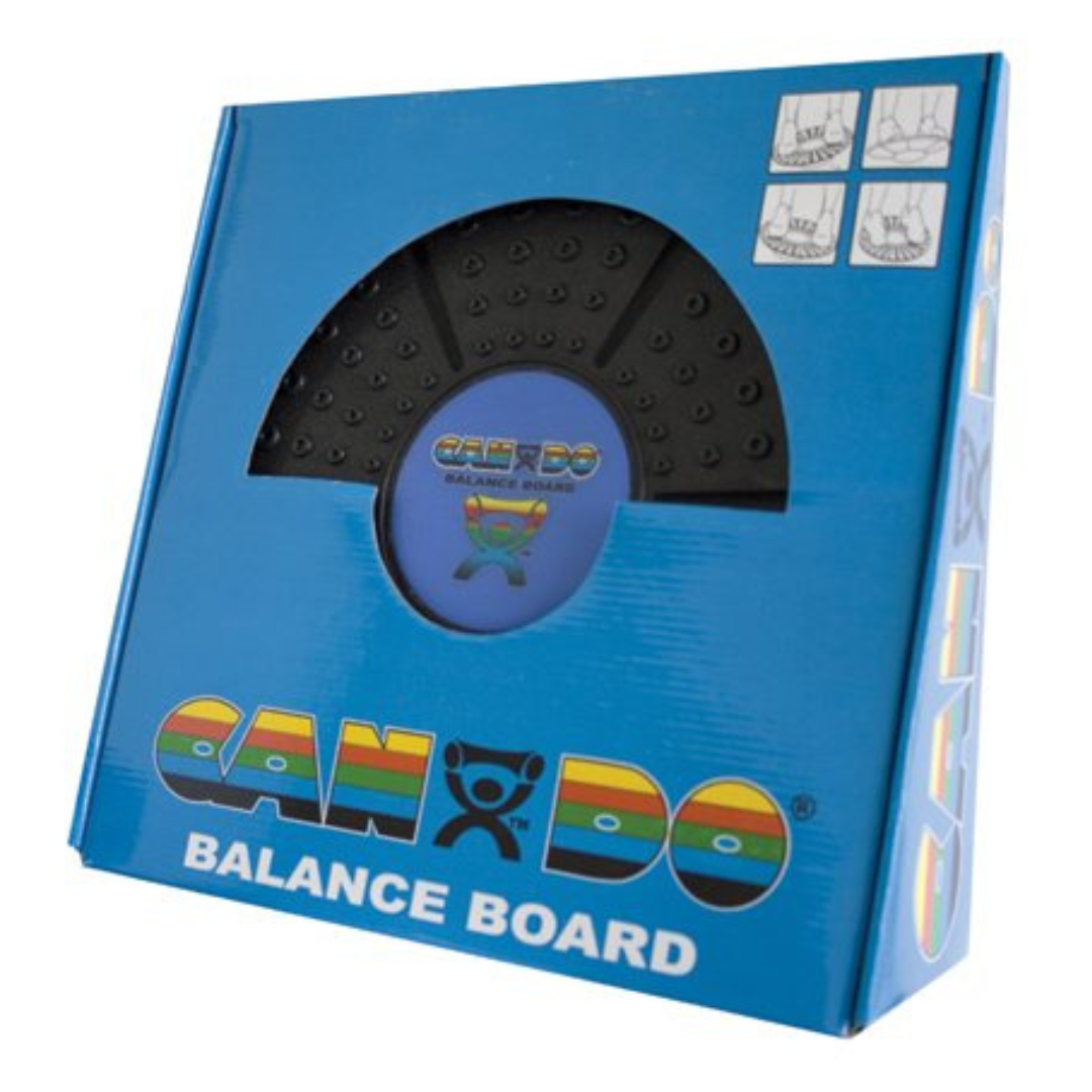 CanDo Professional Balance Board Wobble Rocker Board