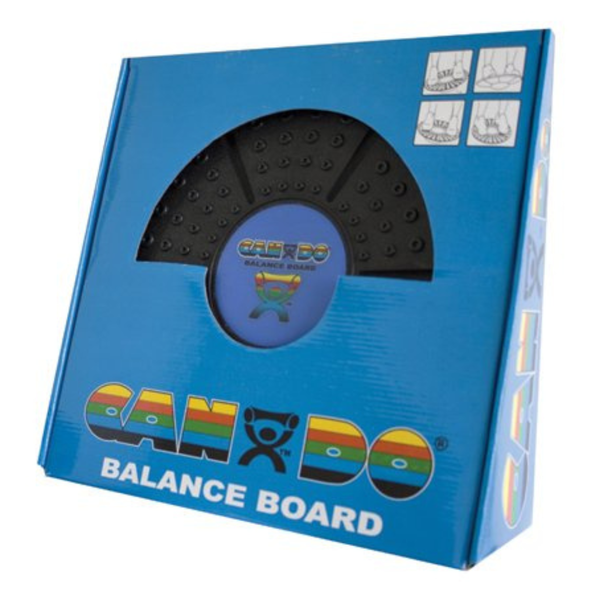 CanDo Professional Balance Board Wobble Rocker Board
