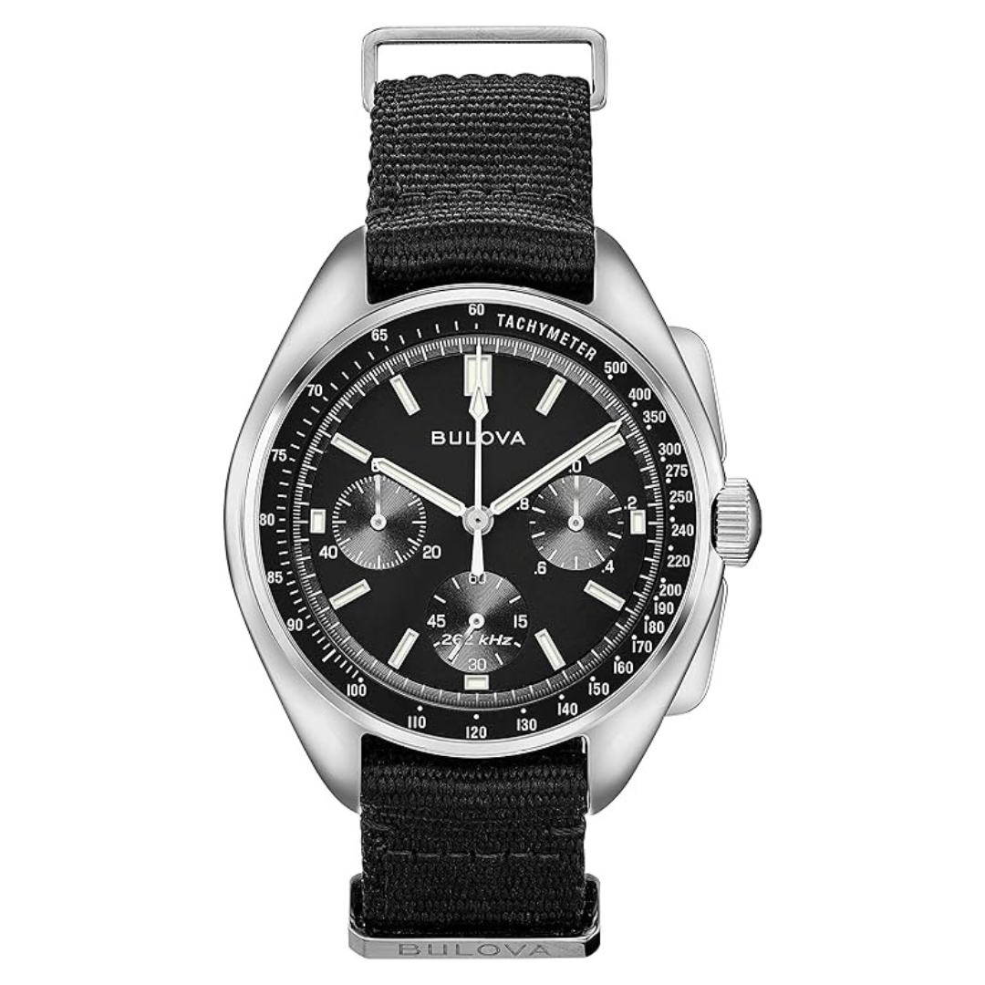 Bulova Men's Lunar Pilot 6-Hand High Performance Chronograph Watch