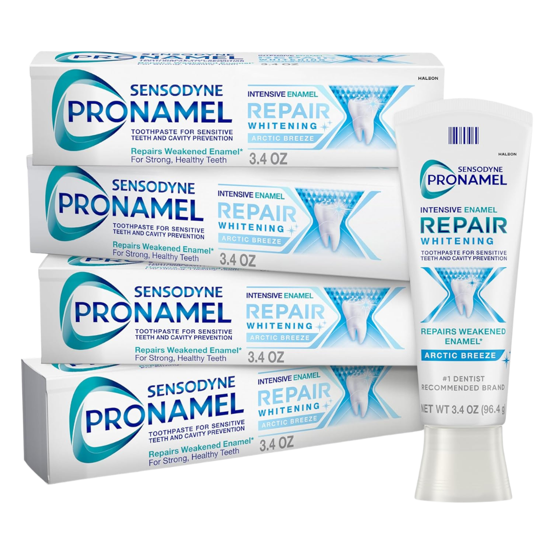 4-Pack 3.4oz Sensodyne Pronamel Intensive Whitening Toothpaste