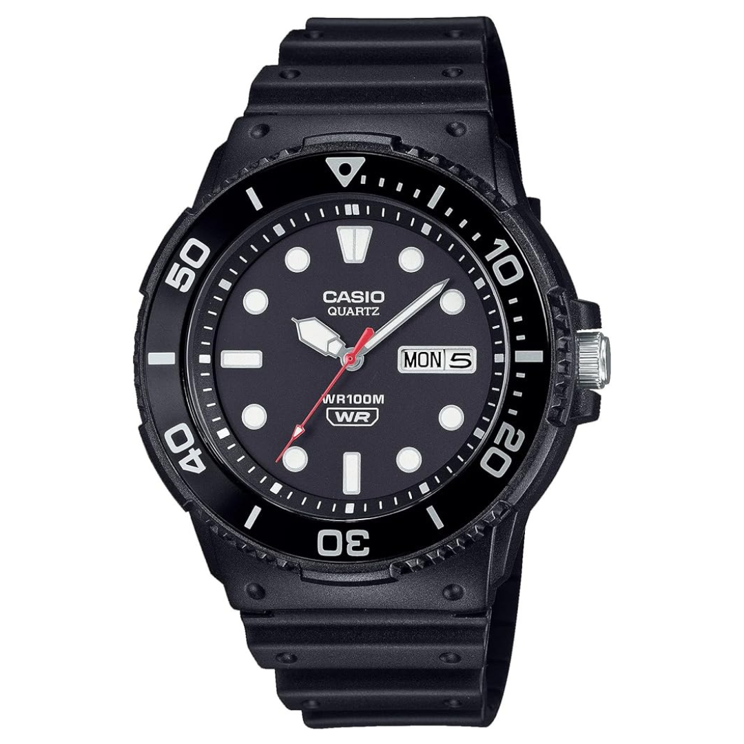 Casio Men's Sport Analog Rotating Bezel Resin Strap Watch