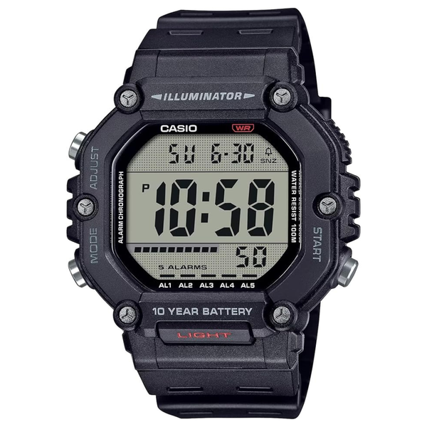 Casio AE-1600H Series LED Illuminator Digital Watch