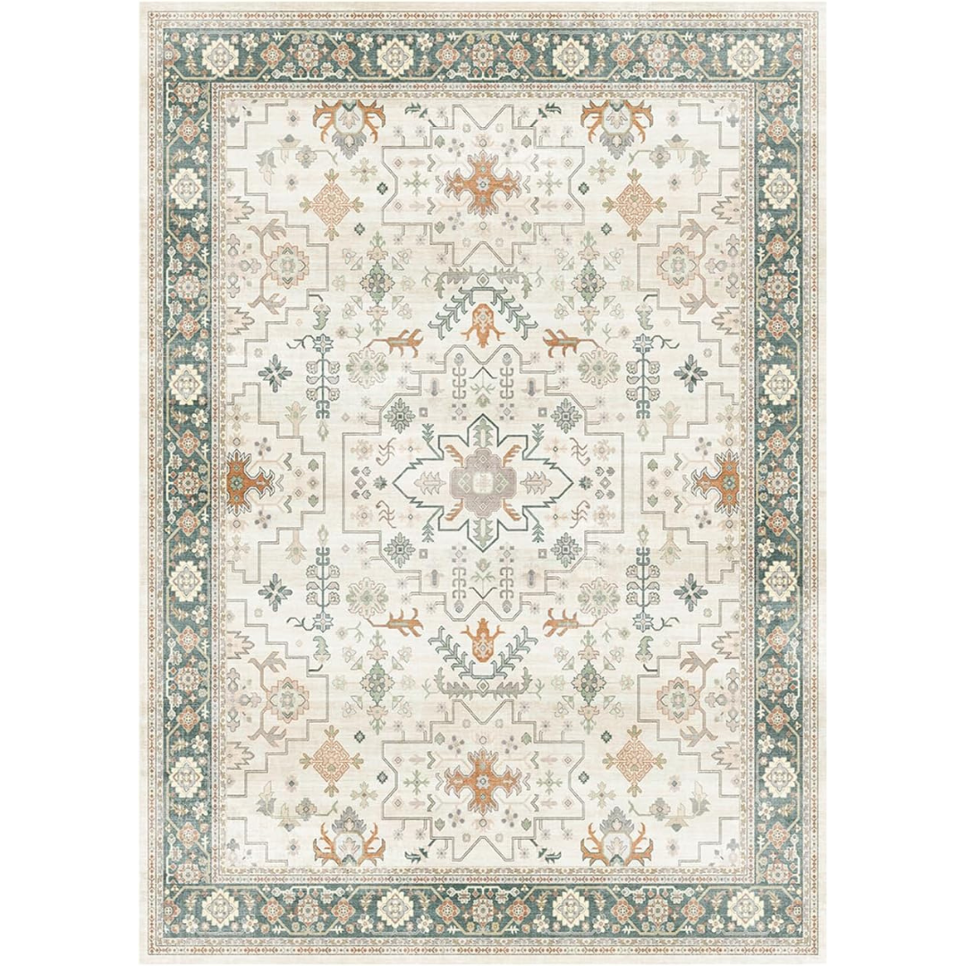 5'x 7' Washable Soft Non Slip Rug