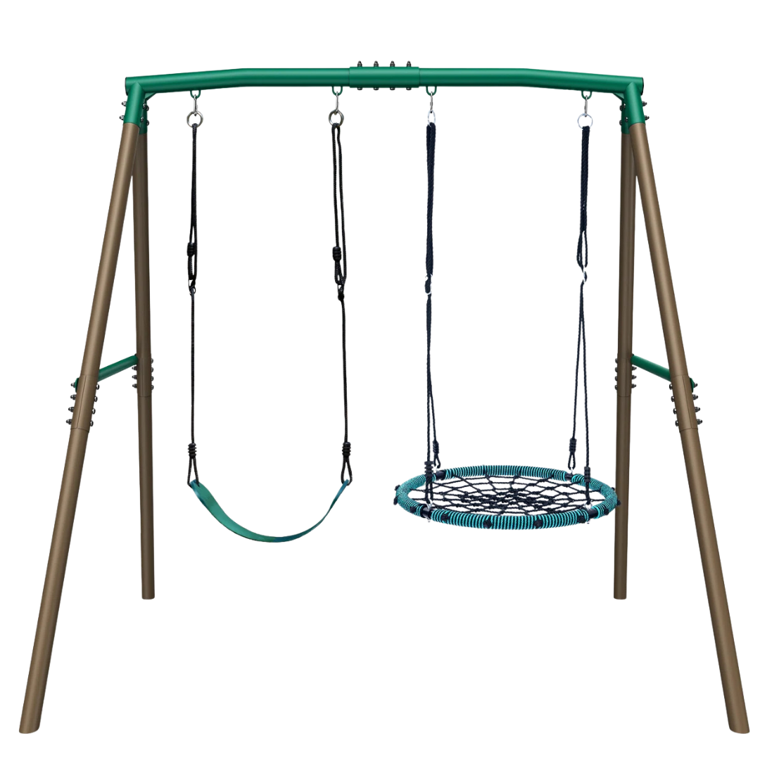 Klo Kick 7.5' Heavy Duty Backyard Tall Swing Sets