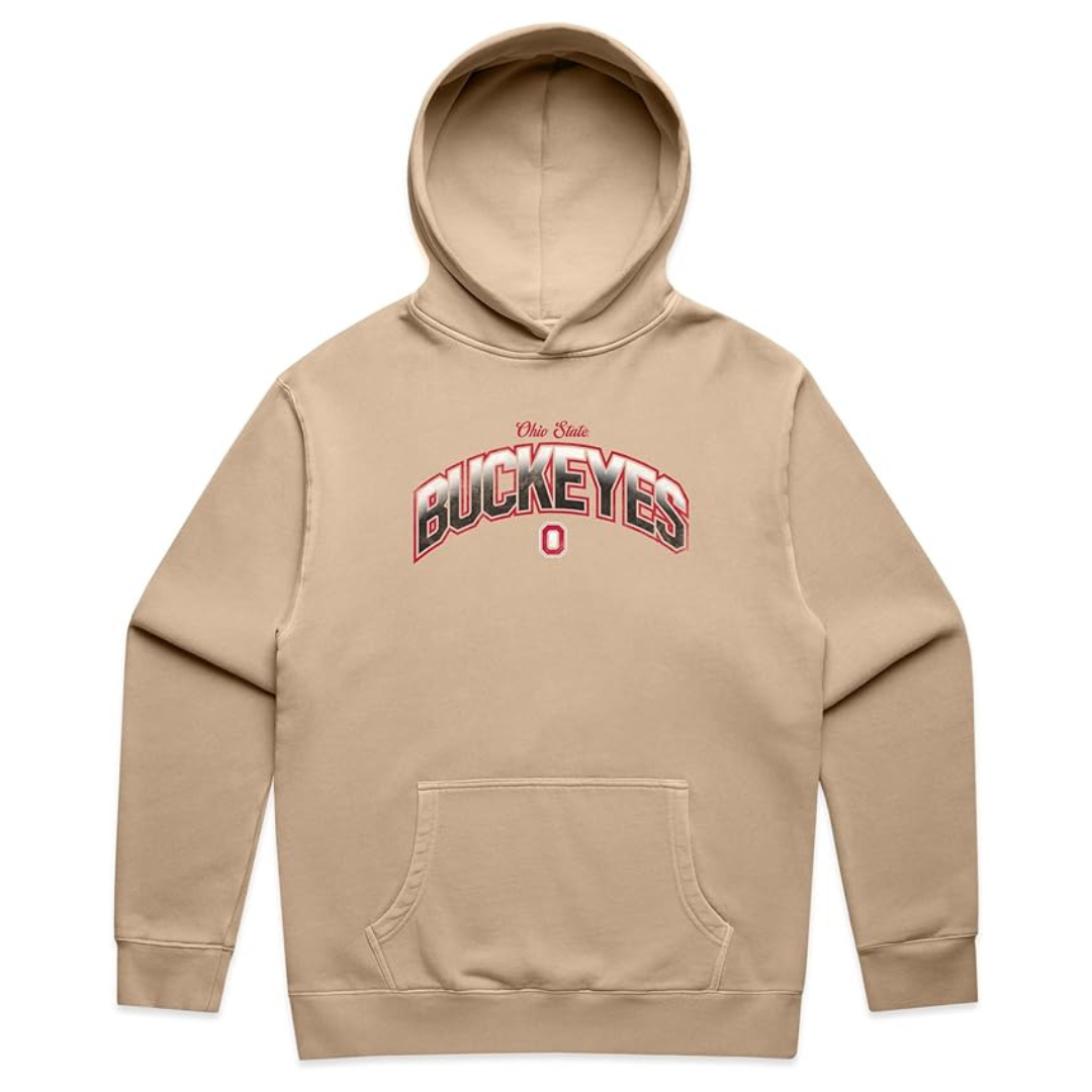 The Wild Collective Unisex Ohio State Oversized Graphic Fleece Hoodie