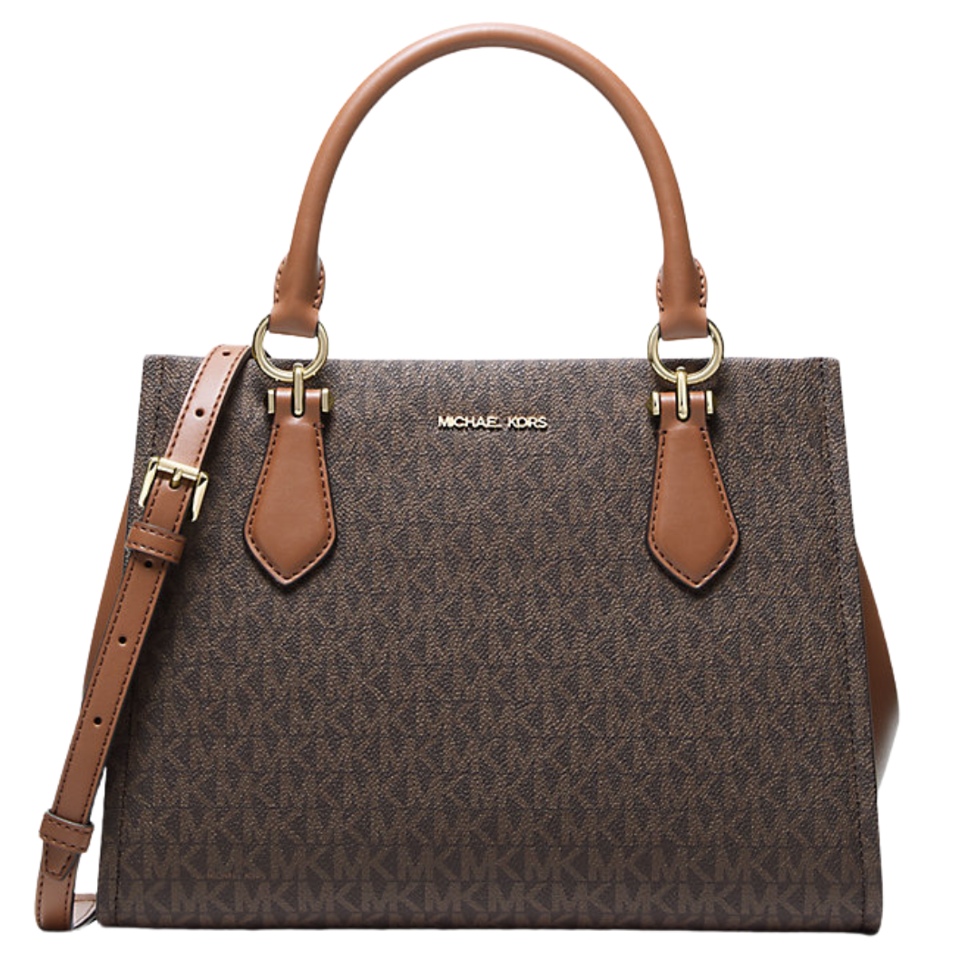 Marilyn Medium Signature Logo Convertible Satchel (2 Colors)