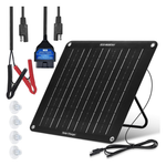 ECO-WORTHY 10W Solar Battery Trickle Charger With 12V Waterproof Panel