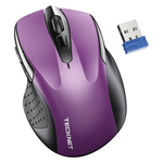 TECKNET 6 Adjustable 4000 DPI Silent Wireless Optical Mouse