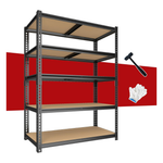 Heavy Duty 5-Tier Garage Storage Shelves