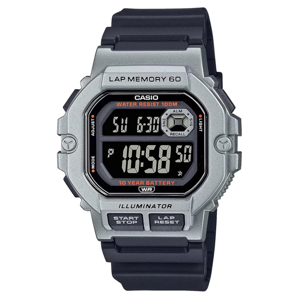 Casio Illuminator WS1300H Series 44.5mm LED Men's Digital Sports Watch