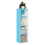 Furinno Pasir 4-Tier Modern Open Shelf Bookcase