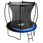 SpaceJump 8ft Lunar Outdoor Trampoline With Safety Net