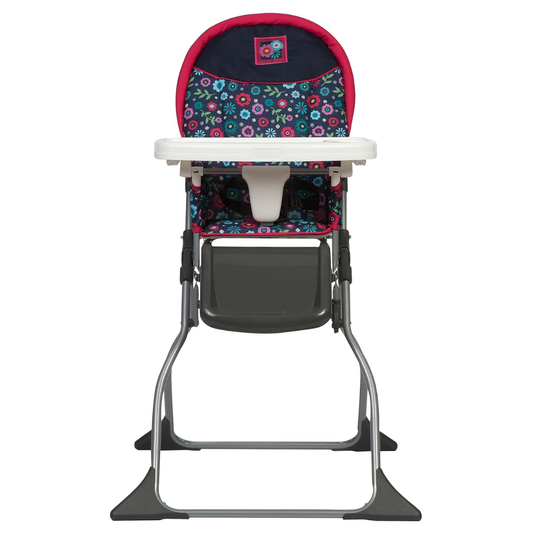Cosco Kids Simple Foldable High Chair (Flower Garden)
