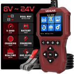 6V 12V 24V Load/Alternator Car Battery Tester