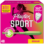 48-Count Playtex Sport Tampons (Regular)