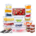 52-Piece Tinana BPA-Free Food Storage Containers Set