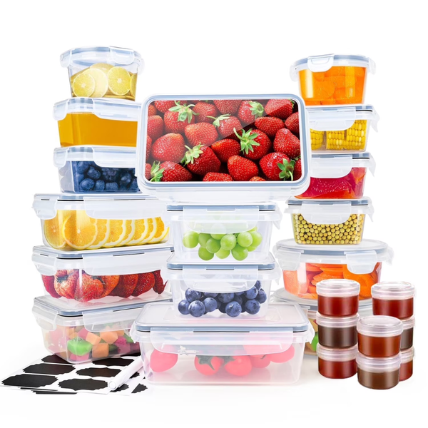 52-Piece Tinana BPA-Free Food Storage Containers Set