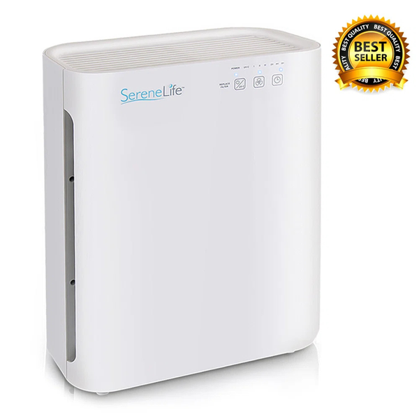 SereneLife HEPA Filter Home Purifier Cleaner W/UV-C Sanitizer