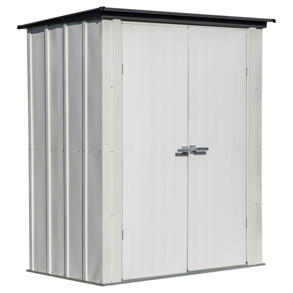 Arrow Spacemaker 5 X 3 X 6 Ft Flute Grey Patio Shed