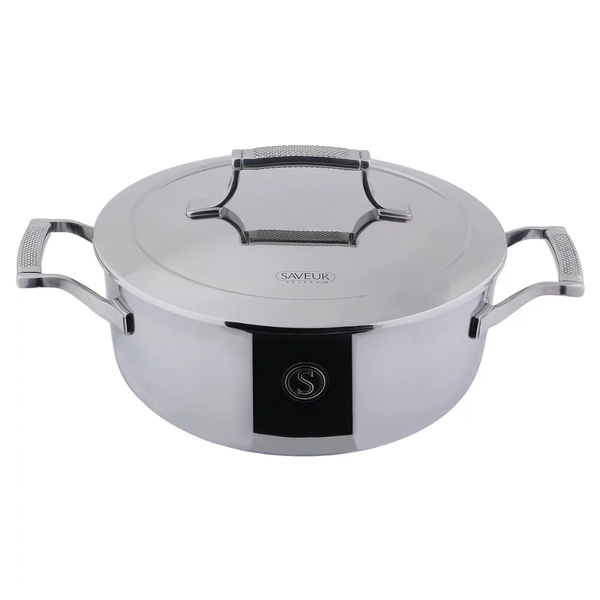 Saveur Selects Voyage Tri-Ply 4 Quart Chef's Pan With Lid + $10 Kohls Cash