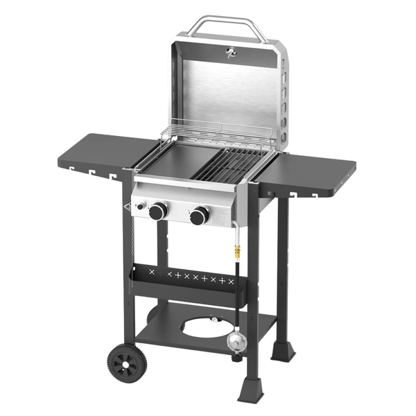 Cowsar 16000 BTU 2-Burner Liquid Propane Gas Grill