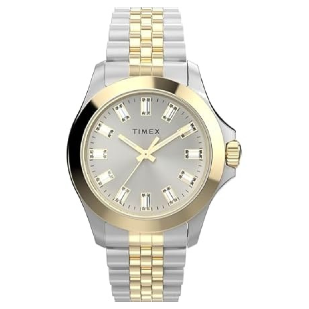 Timex Women's Kaia 40mm Two-Tone Dial Watch