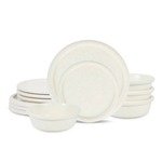 12-Piece Stone Lain Capri Stoneware Dinnerware Set